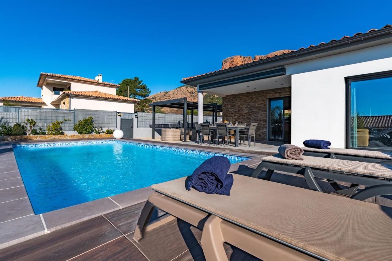 Afa Proche Ajaccio, Magnifique Villa Avec Piscine Privee 8 Personnes Exteriér fotografie